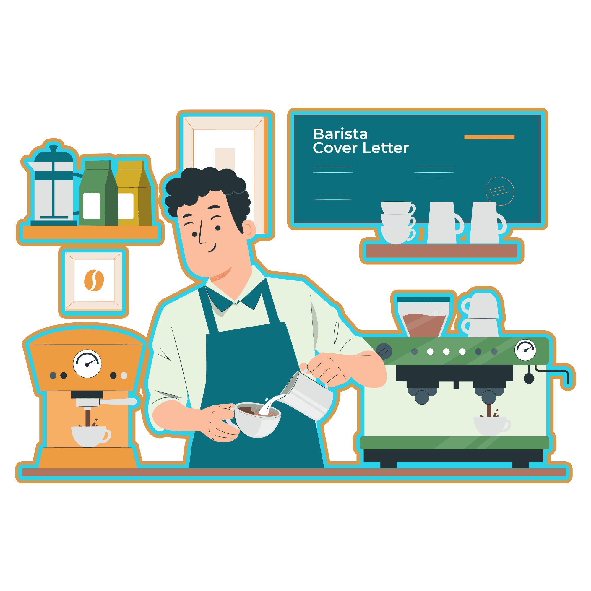 Barista Cover Letter: Examples, Templates, Writing Tips